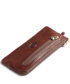 The Bridge Story Uomo Key case grained leather brown Best