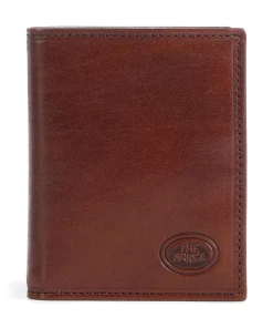 The Bridge Story Uomo RFID Credit card holder fine grain leather brown Clearance