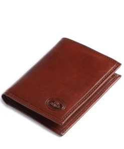 The Bridge Story Uomo RFID Credit card holder fine grain leather brown Clearance