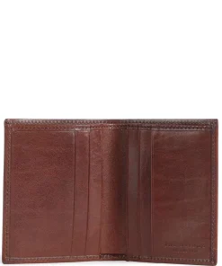 The Bridge Story Uomo RFID Credit card holder fine grain leather brown Clearance