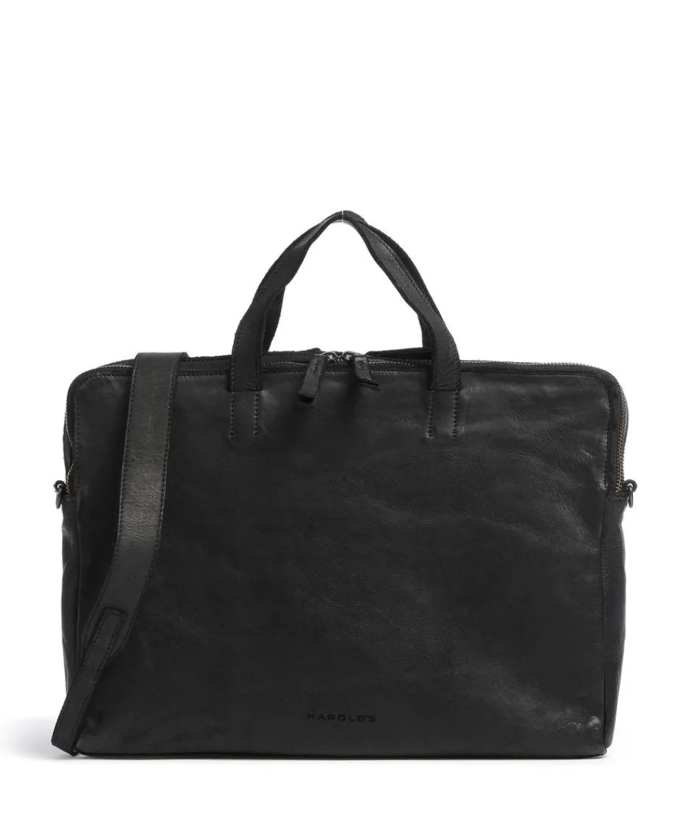 Best Submarine Briefcase 15″ grained leather Business- & Laptop Bags