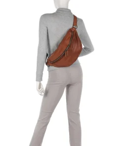 Harold Submarine Fanny pack fine grain cow leather cognac Online