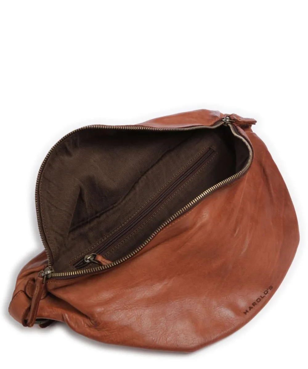 Harold Submarine Fanny pack fine grain cow leather cognac Online