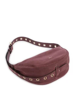 Abro Suede By My Side Small Shoulder bag brushed leather wine Online