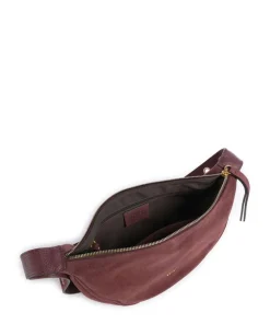 Abro Suede By My Side Small Shoulder bag brushed leather wine Online