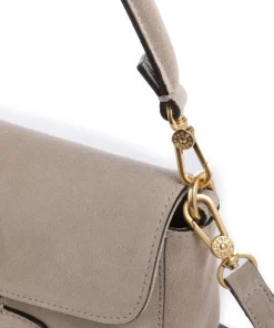 Abro Suede Camilla Shoulder bag brushed leather beige Online