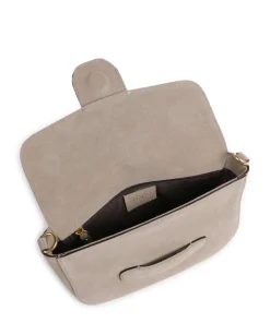 Abro Suede Camilla Shoulder bag brushed leather beige Online