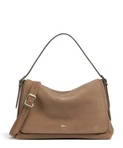Hot Suede Carina Hobo bag brushed leather Shoulder Bags|Hobo Bags