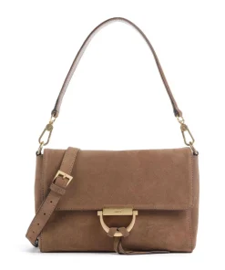 New Suede Temi Shoulder bag brushed leather Shoulder Bags|Crossbody Bags