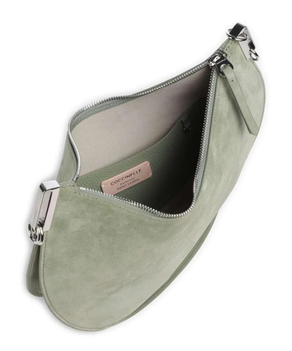 Sunup Suede Hobo bag brushed leather Shoulder Bags|Hobo Bags