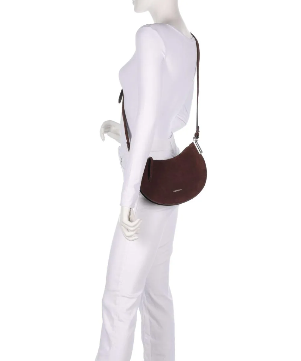Sunup Suede Shoulder bag brushed cow leather Shoulder Bags|Crossbody Bags