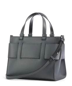 Armani Exchange Susie M Handbag imitation leather dark grey Hot