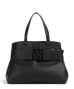 Armani Exchange Susie Soft Tote bag imitation leather black Sale
