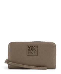 Armani Exchange Susie Soft Wallet imitation leather taupe