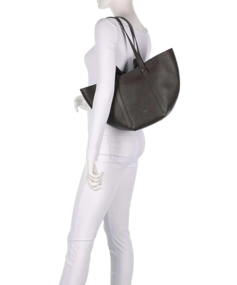 Abro Tekla Cosmo Medium Tote bag grained leather wine Hot
