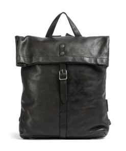 Aunts & Uncles The Barber Shop The Sparrow pure Rolltop backpack 15″ grained cow leather dark brown Sale