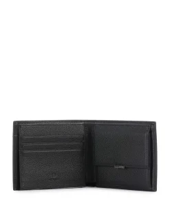 AIGNER Theo Wallet grained leather black Sale