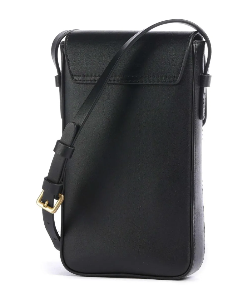 Radley London Threadneedle Street Phone bag fine grain cow leather black Sale