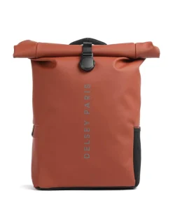 Delsey Paris Turenne Soft Rolltop backpack 15″ recycled polyurethane amber Clearance