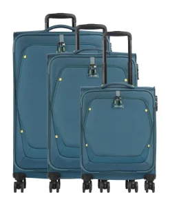 Travelite Umbria Suitcase set (4 wheels) 3-pc. petrol Discount