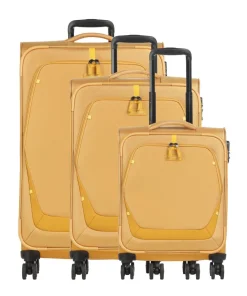Travelite Umbria Suitcase set (4 wheels) 3-pc. yellow Hot