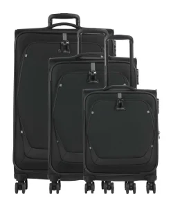 Travelite Umbria Suitcase set (4 wheels) 3-pc. black Sale