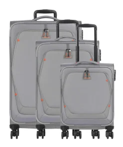 Travelite Umbria Suitcase set (4 wheels) 3-pc. grey Clearance