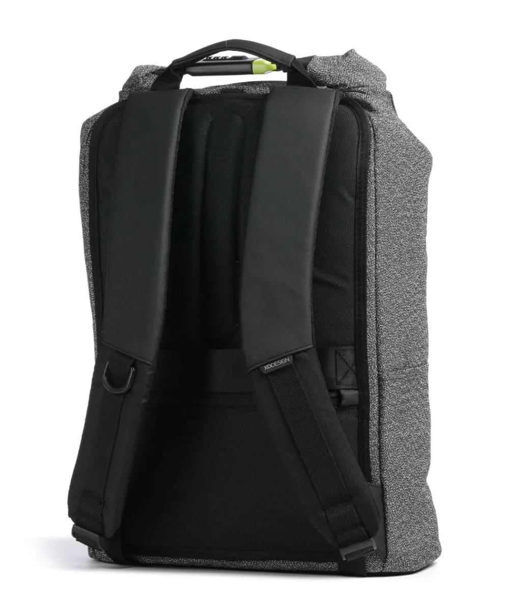 XD Design Urban Cut Proof Rolltop backpack 15″ polyester grey Outlet
