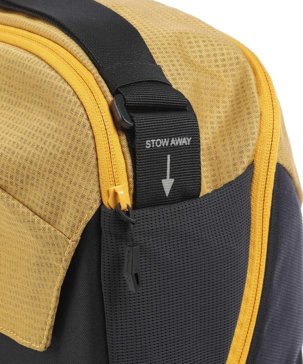 Vaude Urban Cycle Luggage bag recycled polyester black/yellow Sale