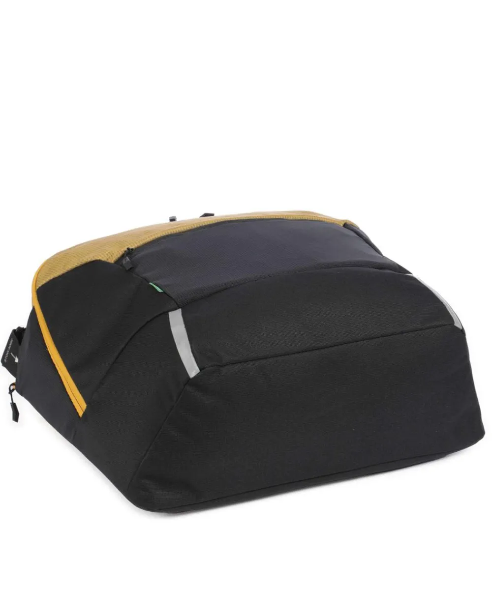 Vaude Urban Cycle Luggage bag recycled polyester black/yellow Sale