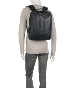 Urban Laptop backpack 15″ fine grain cow leather Laptop Backpacks
