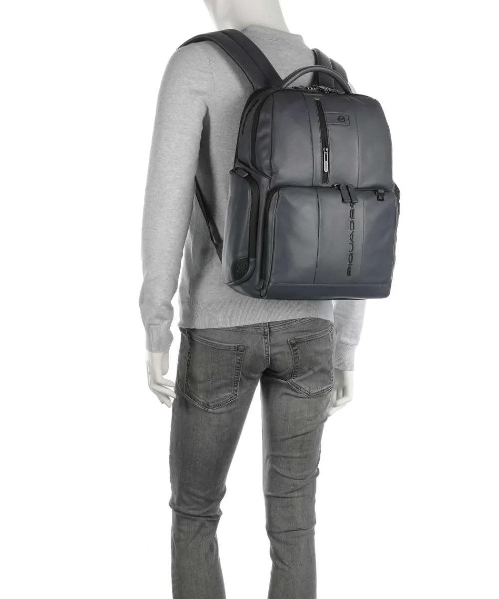 Urban Laptop backpack 15″ grained cow leather Laptop Backpacks