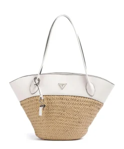 Guess Venere Tote bag bast beige/white Sale