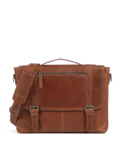 Best Veneto Briefcase 14″ pull-up cow leather Business- & Laptop Bags