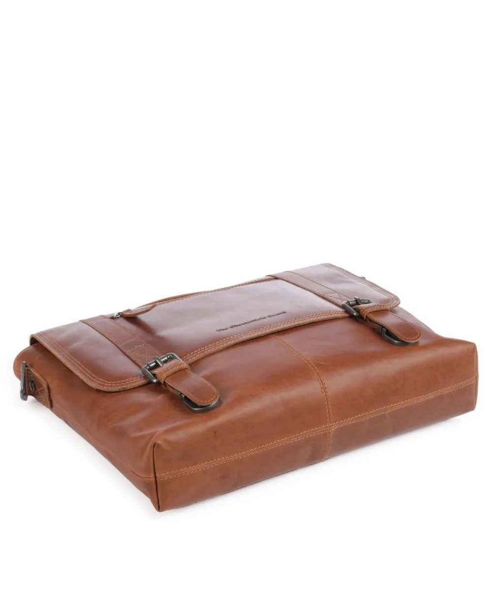 Best Veneto Briefcase 14″ pull-up cow leather Business- & Laptop Bags