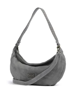 Taschendieb Wien Venusweg 8 Hobo bag grained leather grey Clearance