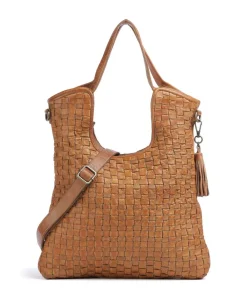 Taschendieb Wien Venusweg 3 Tote bag grained leather brown Discount