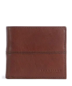 The Bridge Vespucci RFID Wallet smooth cow leather brown Discount