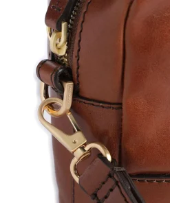 The Bridge Vespucci Wristlet fine grain cow leather brown Hot