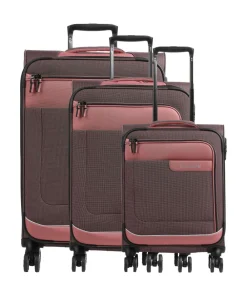 Travelite Viia Suitcase set (4 wheels) 4-pc. antique pink Outlet