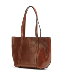 The Bridge Vittoria Tote bag smooth cow leather brown Discount