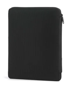 Piquadro W138 Portfolio recycled polyester, grained cow leather black Sale