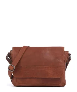 Washed Waxed Cow Ann Crossbody bag grained cow leather Business- & Laptop Bags|Crossbody Bags