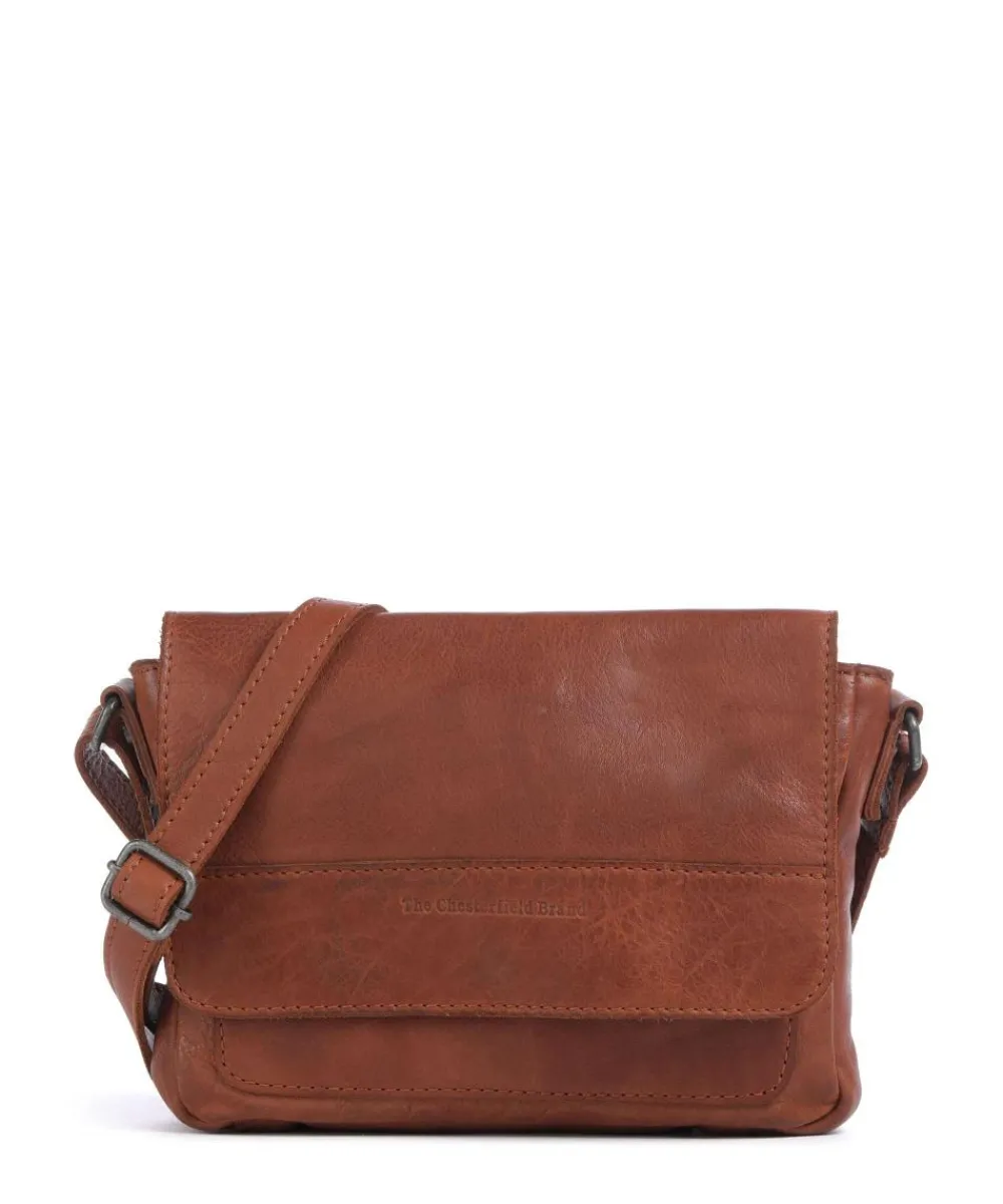 Washed Waxed Cow Ann Crossbody bag grained cow leather Business- & Laptop Bags|Crossbody Bags
