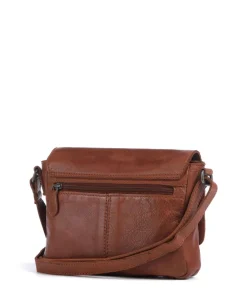 Washed Waxed Cow Ann Crossbody bag grained cow leather Business- & Laptop Bags|Crossbody Bags