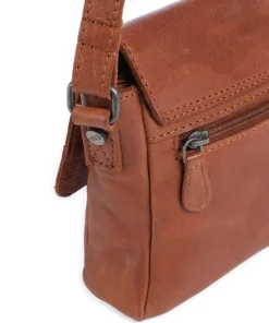 Washed Waxed Cow Ann Crossbody bag grained cow leather Business- & Laptop Bags|Crossbody Bags