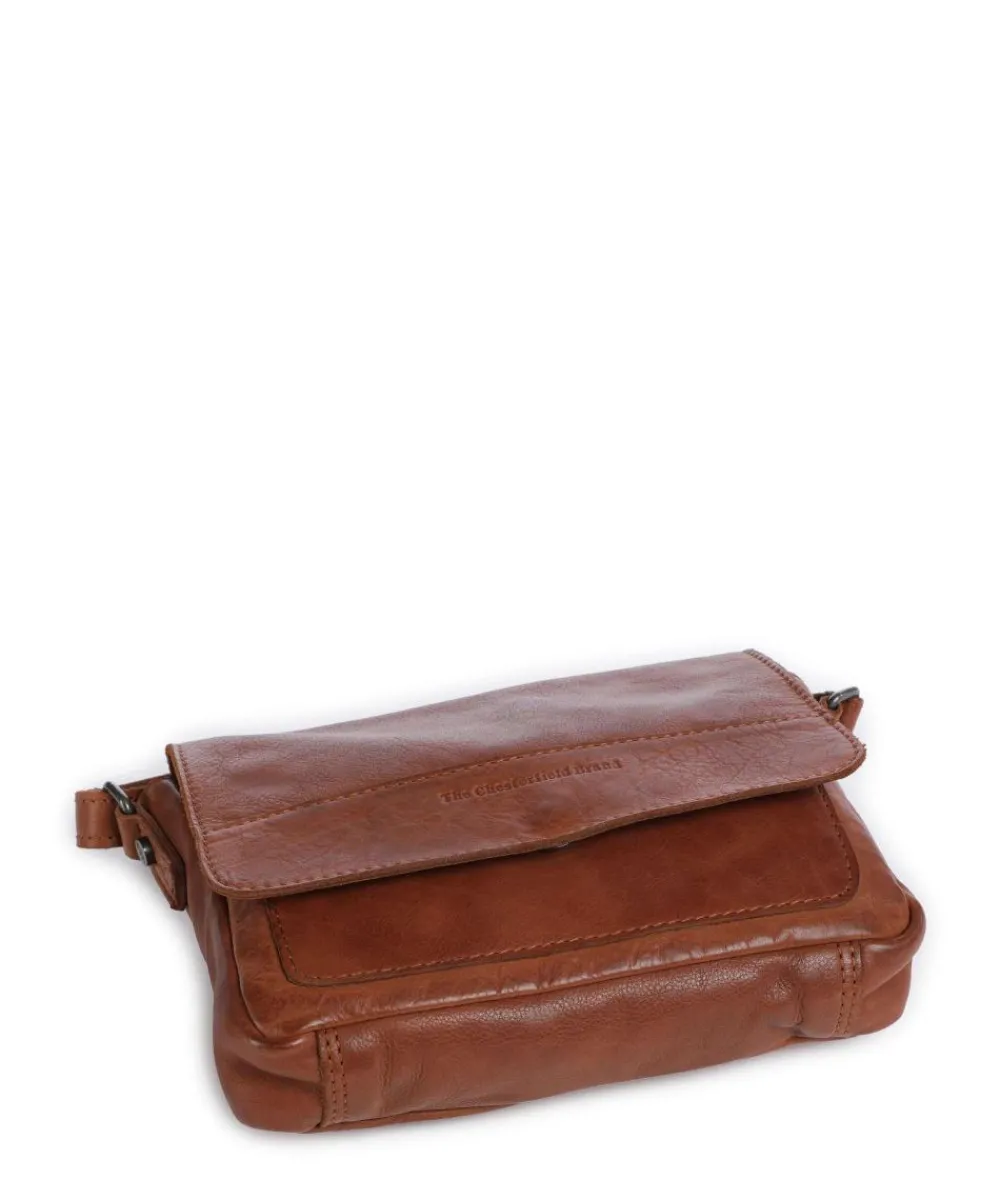 Washed Waxed Cow Ann Crossbody bag grained cow leather Business- & Laptop Bags|Crossbody Bags