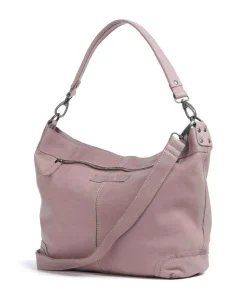 The Chesterfield Brand Washed Waxed Cow Bolivia Hobo bag pull-up cow leather lavender Discount