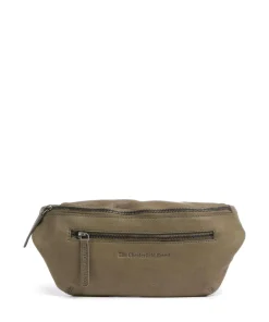 The Chesterfield Brand Washed Waxed Cow Severo Fanny pack grained cow leather olive-green Best