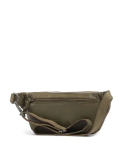 The Chesterfield Brand Washed Waxed Cow Severo Fanny pack grained cow leather olive-green Best